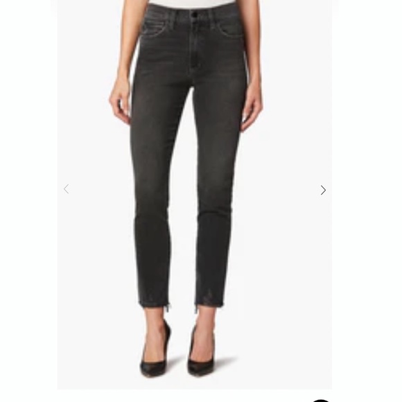 Joe's Jeans Denim - Joe’s The Luna High Rise Jeans, Faded Black Wash